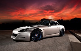 Белая Honda S2000