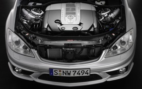 Mercedes-Benz S65 AMG под капотом