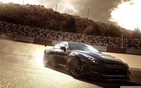 Черный Ниссан из видео игры