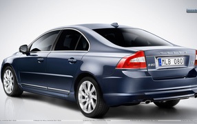 Потрясающий синий Volvo S80