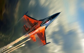 Самолет истребитель F-16