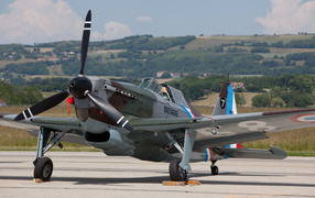 Английский военный самолет