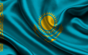 Флаг Казахстана