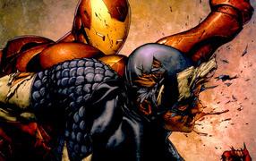 Капитан Америка против Железного Человека