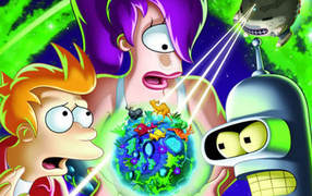 Мультфильм Футурама в зеленые дали