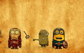 Миньоны супергерои