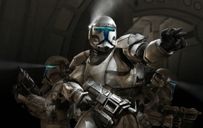 Star Wars: The Clone Wars the troopers