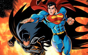 Superman and batman