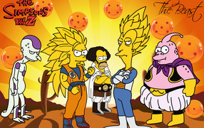 The Simpsons dragon ball z