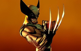 Wolverine from the comic strip