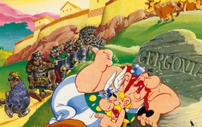 Мультфильм Астерикс и обеликс