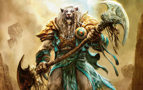 Человек с головой льва