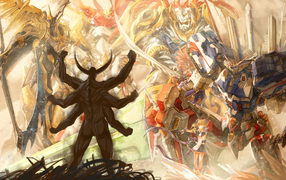 Шестирукий монстр