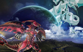 Красный и белый дракон