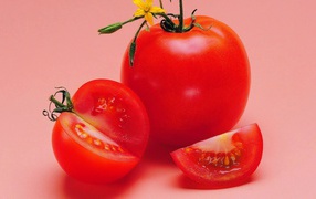 Red ripe tomato