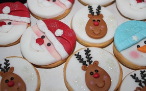 Печенье на Новый год