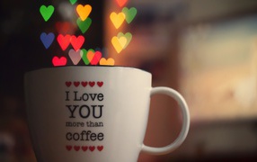 	 I love you coffee