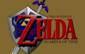Заставка видео игры Зельда