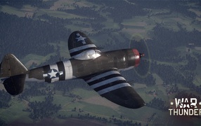 War Thunder американский военный самолет