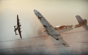 War Thunder битва самолетов