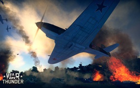 War Thunder everything on fire