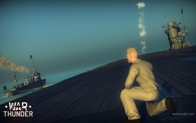 War Thunder пилот ждет своего самолета