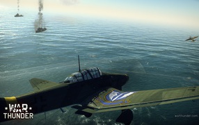 War Thunder самолет с бомбами