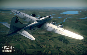 War Thunder самолет на миссии