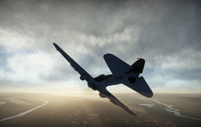 War Thunder истребитель патрулирует