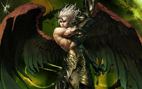 Winged demon