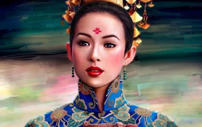 Китайская девушка