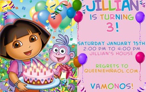 Детская поздравительная открытка