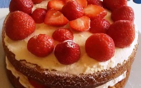 Вкусный торт ко дню рождения