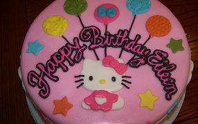 Kitty cake for the birthday