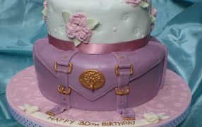 Малберри сумка торт на день рождения