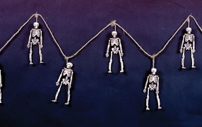 Гирлянда на хэллоуин