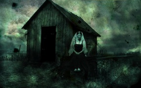 Хэллоуин призрак мертвой невесты