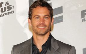 Paul Walker actor of The movie fast and The furious at the movie premiere