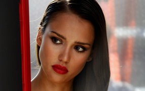 Actress Jessica Alba in movies