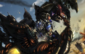 Трансформеры кадр из фильма