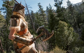 Охотник с топором