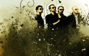 Coldplay in the green garden