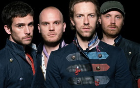 Coldplay группа крупным планом