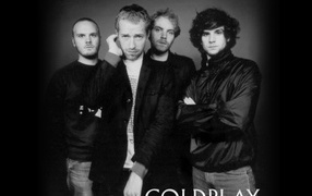 Coldplay группа в черном