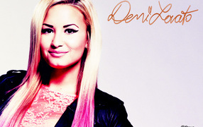 Demi Lovato розовый оттенок 