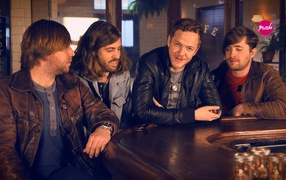 Imagine Dragons: the band in the bar