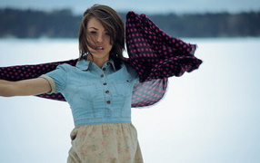 Iowa на фоне снега