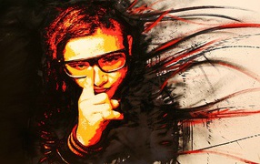 Skrillex портрет