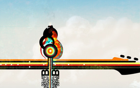 Часть гитары