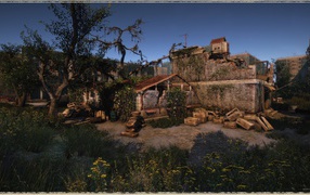 Развалины старого дома